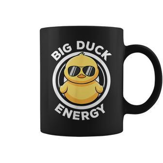 Big Duck Energy Duckie I Love Ducks Lovers Rubber Duck Coffee Mug - Seseable