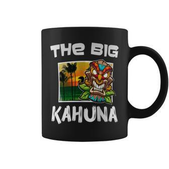 The Big Kahuna Tiki Bar Retro Vibes Aloha Hawaii Father Coffee Mug - Monsterry AU