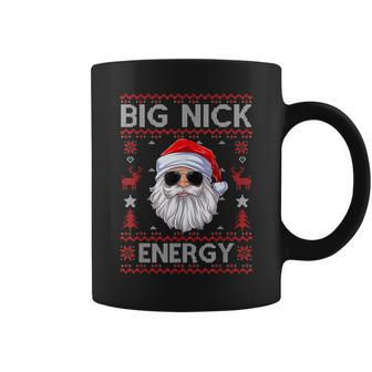 Big Nick Energy Santa Christmas Ugly Xmas Sweater Coffee Mug - Monsterry AU