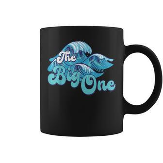 The Big One Surf Birthday Beach Theme Family Matching Coffee Mug - Monsterry