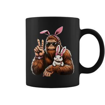 Bigfoot Bunny Easter Day Sasquatch Coffee Mug - Seseable