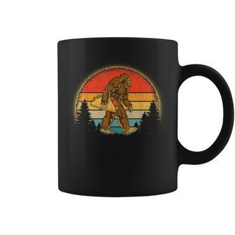 Bigfoot Carrying Taco Cinco De Mayo Sasquatch Boys Men Coffee Mug - Seseable
