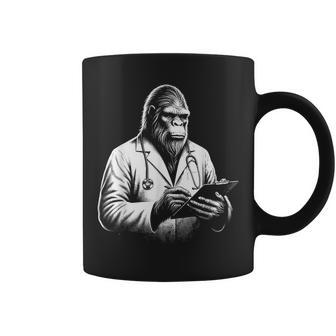 Bigfoot Doctor Sasquatch Vintage Dr Bigfoot Medical Coffee Mug - Monsterry UK