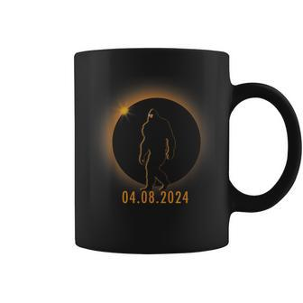 Bigfoot Total Solar Eclipse 2024 Sasquatch Totality Coffee Mug - Thegiftio UK