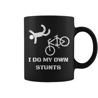 Bike Lover I Do My Own Stunts Bmx Cycling Coffee Mug - Monsterry UK