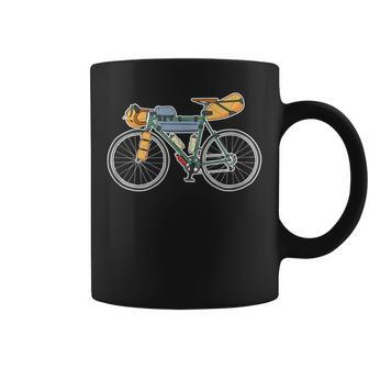 Bikepacking Bike Gravel Bicycle Coffee Mug - Monsterry