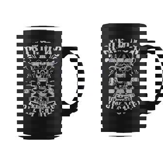 Biker Dad Motorcycle Father Rider Biker Dad Father's Day Coffee Mug - Thegiftio