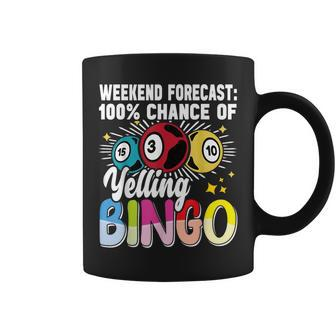 Bingo Yelling Bingo Player Gambling Bingo Coffee Mug - Seseable