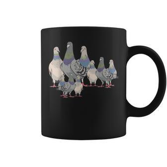 Bird Animal Motif Pigeon Tassen - Seseable