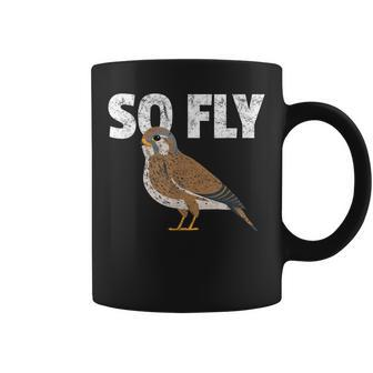 Birding Kestrel Falcon Bird Lover Birdwatcher Coffee Mug - Monsterry CA