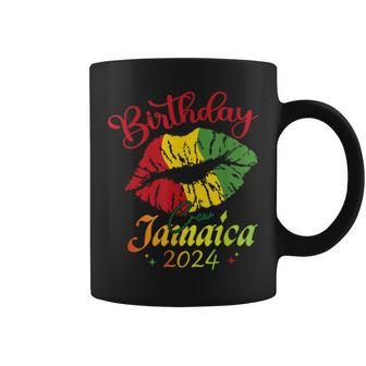 Birthday Crew Jamaica 2024 Girl Party Matching Vacation Coffee Mug - Monsterry AU