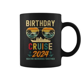 Birthday Cruise 2024 Squad Family Vacation Summer Coffee Mug - Seseable