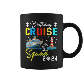 Birthday Cruise Squad 2024 Matching Cruise Ship Birthday Coffee Mug - Seseable