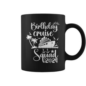 Birthday Cruise Squad 2024 Trip Holiday Family Matching Coffee Mug - Monsterry