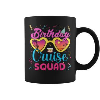 Birthday Cruise Squad Boat Birthday Party Family Matching Coffee Mug - Thegiftio UK