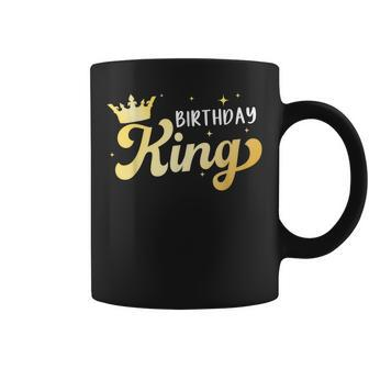 Birthday King For Boys And Matching Birthday Coffee Mug - Seseable