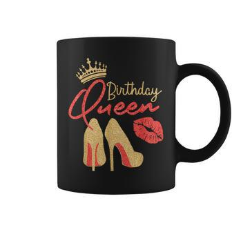 Birthday Queen Happy Birthday Quote Girls Women Coffee Mug - Monsterry AU