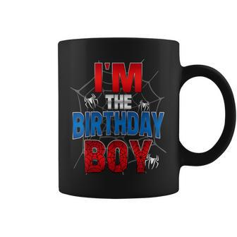 Birthday Spider Web Birthday Party Im The Birthday Boy Coffee Mug - Seseable