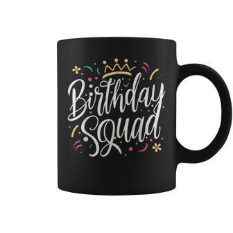 Birthday Squad Princess Tiara Coffee Mug | Mazezy