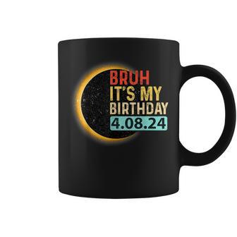 Birthday Total Solar Eclipse Party April 8 2024 Totality Coffee Mug - Monsterry DE