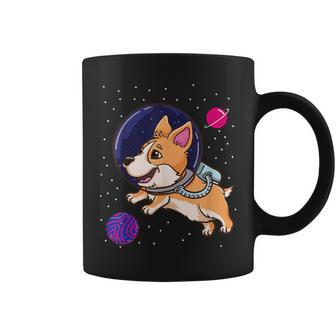 Bisexual Corgi In Space Bisexual Pride Coffee Mug - Monsterry