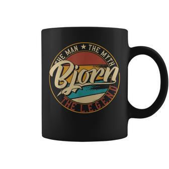 Bjorn The Man The Myth The Legend Coffee Mug - Monsterry