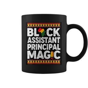Black Assistant Principal Magic Melanin Black History Month Coffee Mug - Thegiftio UK