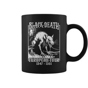 Black Death European Tour 1347 1351 Creepy Medieval Rat Coffee Mug - Thegiftio UK