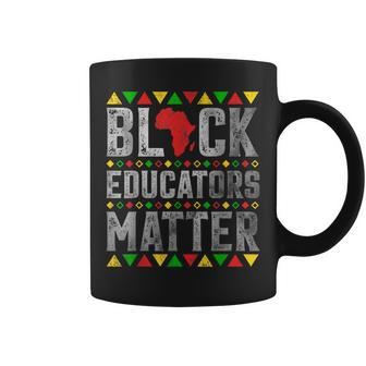 Black Educators Matter Teacher Black History Month Pride Coffee Mug - Thegiftio UK
