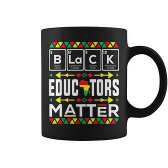 Black Educators Matter Black History Month Pride Teacher Coffee Mug - Thegiftio UK