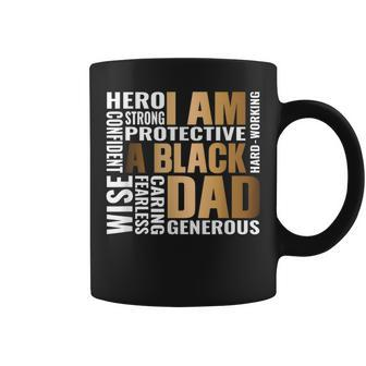 Black Father King Fathers Day Dad Matter Husband Dope Leader Coffee Mug - Monsterry AU