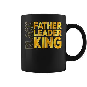 Black Father Leader King African Afro Junenth Fathers Day Coffee Mug - Thegiftio UK