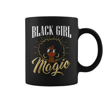 Black Girl Magic Boss Afro African Melanin Queen Coffee Mug | Crazezy AU