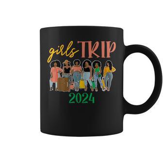 Black Girls Trip Afro Queen Melanin African American Coffee Mug - Monsterry UK