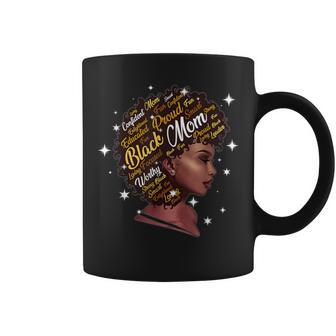 Black Happy Mother's Day African American Mama Coffee Mug | Mazezy CA
