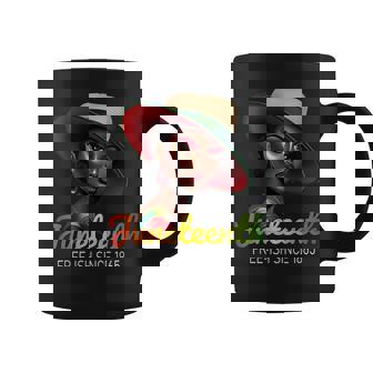 Black Junenth Celebrating Black Freedom Day 1865 Coffee Mug - Thegiftio UK
