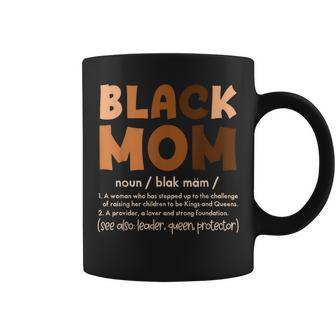 Black Mom Melanin Definition African American Mother's Day Coffee Mug - Seseable