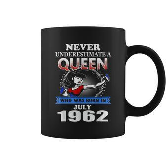A Black Queen Who Was Born In July 1962 Coffee Mug - Monsterry DE