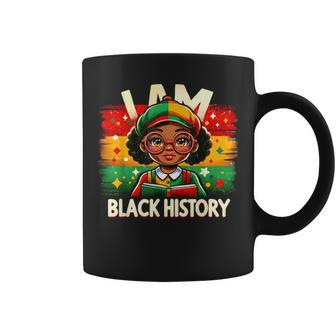 I Am Black History Black History For Afro Girls Coffee Mug - Seseable