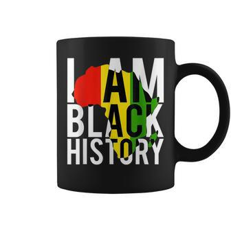 I Am Black History Black Pride African American Month Coffee Mug | Crazezy DE