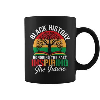 Black History Honoring The Past Inspiring The Future Teacher Coffee Mug | Mazezy DE