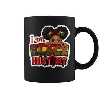 I Am Black History Junenth Black Melanin Kid Girl Toddler Coffee Mug - Monsterry AU