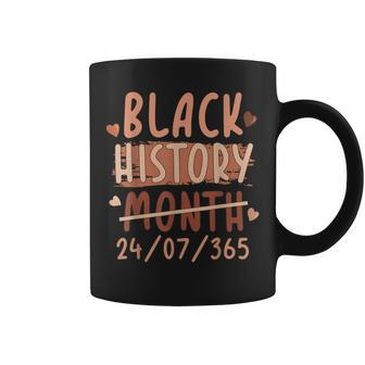 Black History Month Afro Melanin Black Afro American Coffee Mug | Mazezy