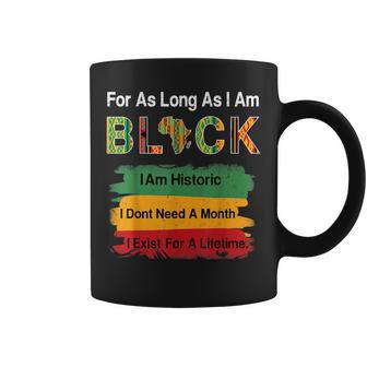 Black History Month Apparel Africa Map Kente Cloth Women Coffee Mug - Seseable