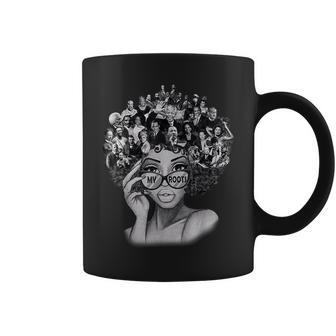 Black History Month I Love My Roots Back Powerful Blm Coffee Mug | Mazezy