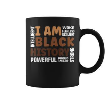 I Am Black History Strong-Proud Black History Month Coffee Mug | Mazezy