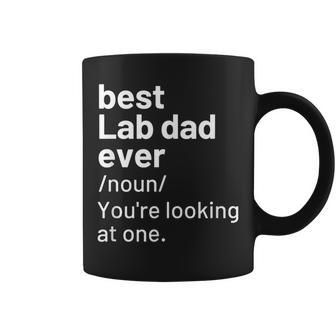 Black Yellow Chocolate Fox Red Lab Dad Labrador Definition Coffee Mug - Monsterry