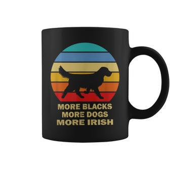 More Blacks More Dogs More Irish Vintage Dog Mom Dog Dad Coffee Mug - Monsterry