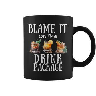 Blame It On The Drink Package Coffee Mug - Thegiftio UK