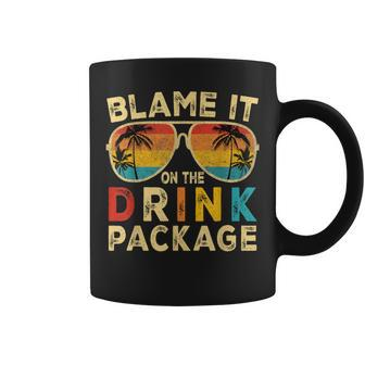 Blame It On The Drink Package Family Cruise Matching Coffee Mug - Monsterry UK